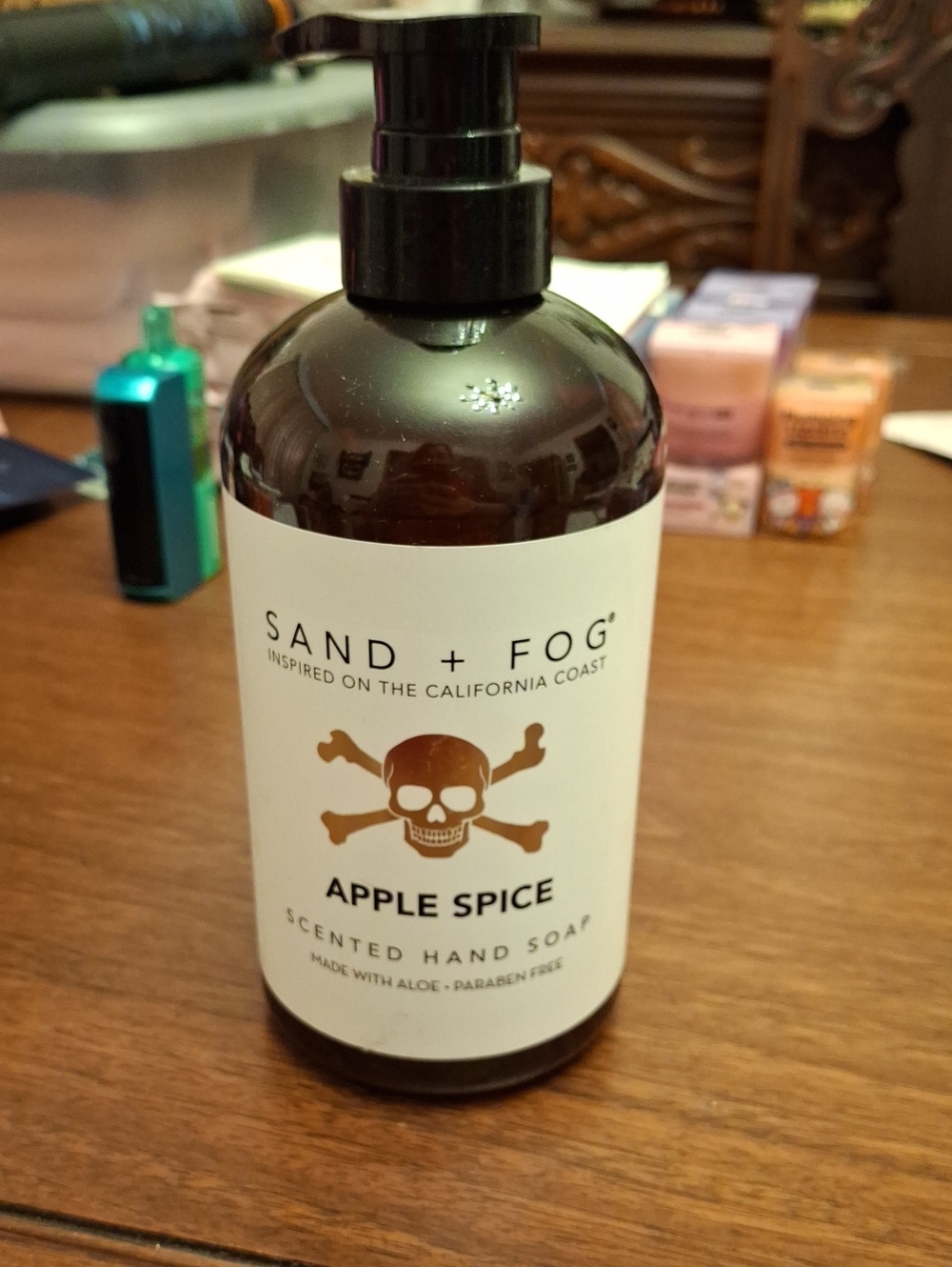 Sand + Fog Apple Spice Scented Hand Soap 591g New Pump Bottle
